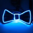 thumbnail image 4 of Lubelski LED Light Up Bow Tie with Flashing Modes Adjustable Long-lasting Wide Application Bow Tie Prom Dress Performance Props, 4 of 8