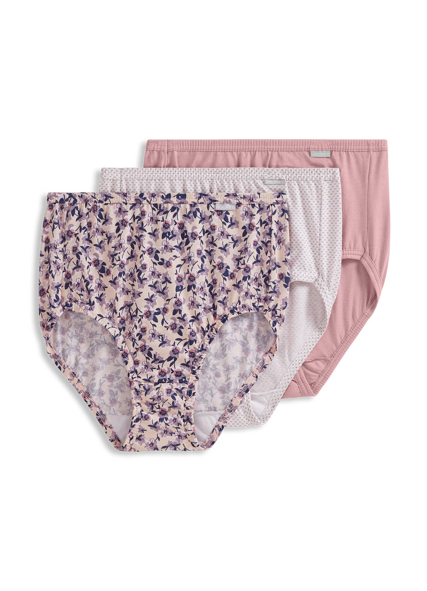 Jockey Plus Size Elance Brief - 3 Pack