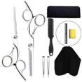 thumbnail image 1 of HLONK 9 Pcs Ciseaux de Coupe de Cheveux Pince Outils de Barbier Coiffure, 1 of 8