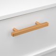 thumbnail image 2 of Era Square Pull Cabinet 2-Pack,  Brushed Gold, 2 of 6