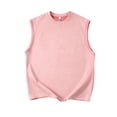 thumbnail image 1 of Timegard Débardeurs Homme Grande Taille Col Rond Sans Manches T-Shirts Confortables Décontractés Couleur Unie Mode, 1 of 2