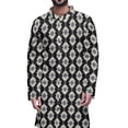 thumbnail image 2 of Atasi Ensemble Kurta Imprimé en Coton pour Hommes, Kurta Pyjama Décontracté de Designer, Vêtements, 2 of 2