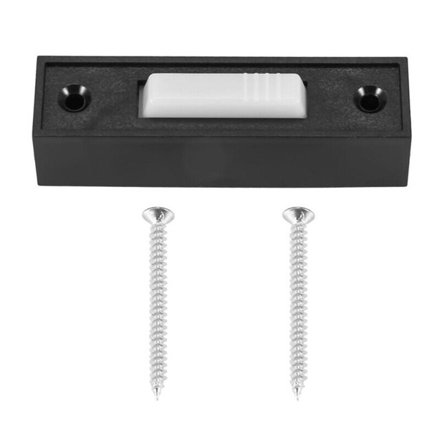 Universal Garage Door Opener Switch 41A4166 Wired Lighted Push Button Black