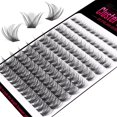 thumbnail image 1 of HSHDLDF Lash Clusters Eyelash Extension 120Pcs Natural Cluster Lashes Extensions Wispy D Curl Individual Lashes Fluffy 8MM-16MM Cluster DIY Lash Extension at Home ALICROWN, 1 of 7