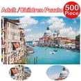 thumbnail image 1 of Large Game 500 Puzzles Puzzle Adults Piece Toys Interesting Personalized Puzzle Toy, 1 of 5