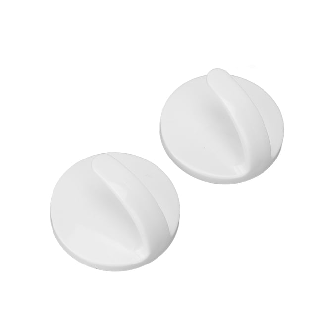 QIILU Magnetic Hooks,2Pcs Magnetic Hooks Strong Magnetic Attraction Flexible Movement Waterproof Magnetic Hanger For Kitchen Refrigerator,White Magnetic Hooks
