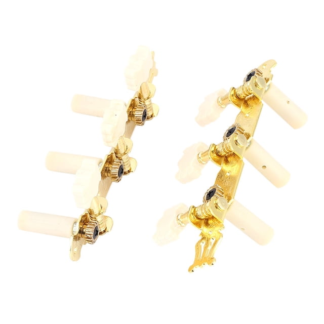 Cordes de Réglage des Chevilles, 3 + 3 Acryliqueclassique Guitare à Cordes Têtes de Machine de Guitare Parties Très Polyvalent