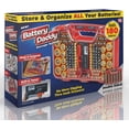 thumbnail image 1 of Battery Daddy Storage System Clear 1 Pc Double Sided Built In Tester Easy Clean Battery Organizer Case, 1 of 5