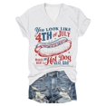 thumbnail image 1 of TSADFHJI Hauts Mignons pour Filles 14-16 T-Shirt à Col Rond Imprimé Lettre Manches Courtes Col Rond Femme TTG Blanc, 1 of 3