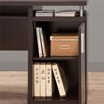 thumbnail image 3 of Bowery Hill 2 Drawer Computer Desk in Cappuccino, 3 of 3