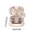 thumbnail image 2 of Lunxisen 3 Pcs Clip On Bluetooth Earpiece Bone Conduction LED Display Long Battery Life for Music Calls Workout Running, 2 of 8