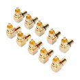 thumbnail image 1 of 5 Pairs  Right Angle Adapter, Gold Plated 90 Degree  Male To  Female Adapter Plug Connector For Audio Video AV TV, 1 of 8