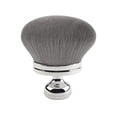 thumbnail image 2 of YoGold Blend & Blur Extra Large Body Makeup Brush for Self Tanner,Leg Makeup & Bronzer Self Tan Back Applicator, Head Kabuki Brush For Application with Drawstring Bag Soft Bristled Brush Gray, 2 of 5