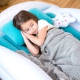 thumbnail image 4 of Sleepah Inflatable Toddler Travel Bed Inflatable & Portable Air Mattress Blow up Bed Bed Rails Twin, 4 of 8