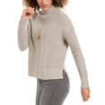 thumbnail image 1 of Style & Co Chandail à Col Montant, Hamac Chiné, Taille TTG, 1 of 1