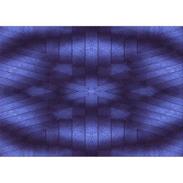 Ahgly Tapis Rectangulaire Lavable en Machine Intérieur Transitionnel Bleu Minuit, 2 Pieds x 5 Pieds