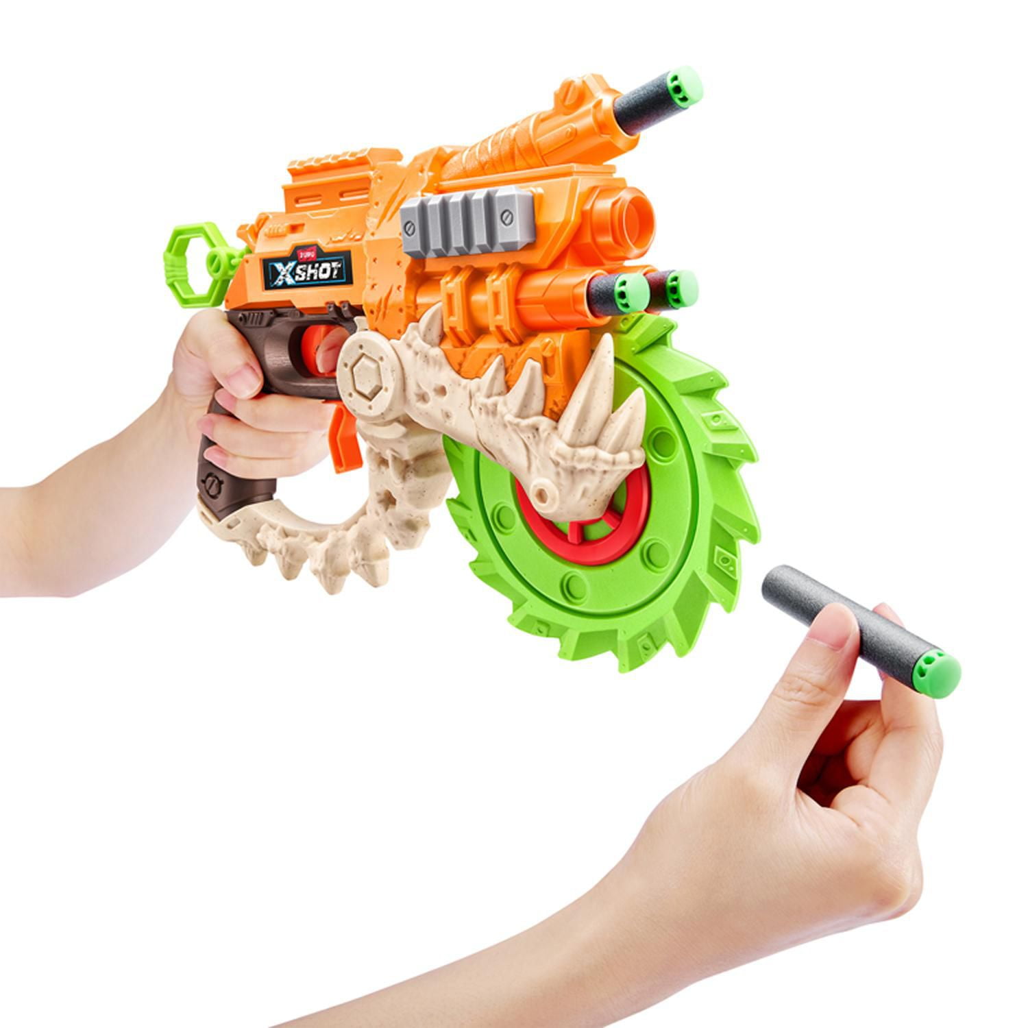 XSHOT Insanity HorrorFire Reaper X by Zuru with 8 Darts, Air