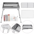 thumbnail image 4 of CNKOO Grill Barbecue Portable BBQ Stainless Steel Folding BBQ Kabab Grill Camping Grill Tabletop Grill Hibachi Grill For Shish Kabob Portable Small Grill, 4 of 5