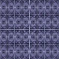 thumbnail image 1 of Ahgly Company Machine Washable Indoor Square Transitional Periwinkle Purple Area Rugs, 4' Square, 1 of 7