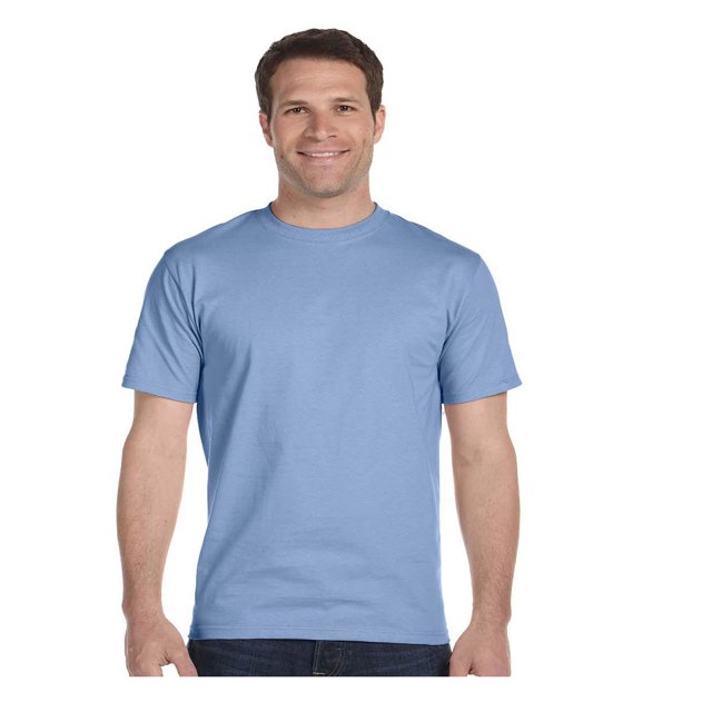 Hanes Lay-Flat Tag-Free Crewneck Beefy T-Shirt, Style 5180
