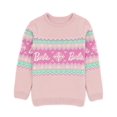 thumbnail image 1 of Barbie Girls Pink Christmas Jumper, 1 of 7