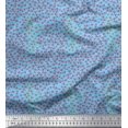 thumbnail image 1 of Soimoi Poly Georgette Fabric Artistic Floral Shirting Print Sewing Fabric Yard 42 Inch Wide, 1 of 3