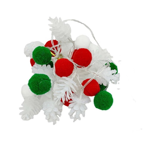Yhmxh Guirlande Lumineuse Lanterne Guirlande Lumineuse Noël Décoration Maison Lumière Décorations de Noël Extérieures Fournitures de Fête de Noël Cadeaux de Noël pour Enfants Femmes Hommes