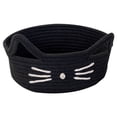 thumbnail image 2 of Cats Ear Cottons Thread Organizer Basket office Household Cosmetics Snacks Sundries Woven Desktop Organizer Box, 2 of 7