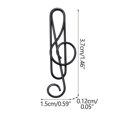 thumbnail image 2 of PEONAVET Paper Clip 11pc Multicoloured Metal Paper Clips Color Note Paper Clip Creatives Cartoons Paper Clip Special-shaped Paper Clip Office Supplies Paper Clip, 2 of 2