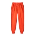thumbnail image 1 of Yuyuzo Plus Size Sweatpants for Women Thick Workout Jogging Pants Elastic Waist Drawstring Solid Color Trackpants, 1 of 2
