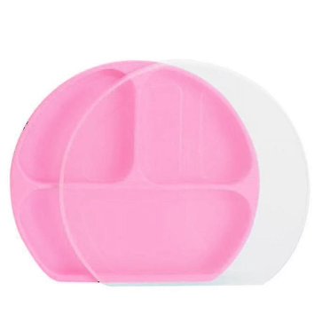 Suction Plates With Lids Compatible With Babies &toddlers