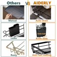 thumbnail image 2 of Iron Dish Drying Rack with Drainboard Dish Drainers for Kitchen, 2 of 7