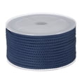 thumbnail image 1 of Unique Bargains Nylon Beading Thread Cord 3mm Extra Strong Braided Nylon String for Necklace Crafting 10M/33 Feet, Dark Blue, 1 of 5