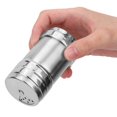 thumbnail image 2 of Silver Spice Jar, Stainless Steel Spice Bottle, For Pepper Cooking Kitchen Use Home Use Outdoor, 2 of 8