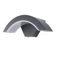 thumbnail image 3 of RGBW Outdoor Wall Light IP65 Waterproof Color Changing Smart LED Wall Lights for Outdoor Stairs Step Fence Yard 9W, 3 of 14