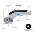 thumbnail image 3 of Cordless Elect.ric Scissors For Cardboard Cardboard Strip Cutter Cordless Power Cutter Elect.ric Bo.x Cutter For Cardboard Cardboard Cutter Elect.ric Ergonomic Handle 5/32 Masonry Bit Bits for Metal, 3 of 7
