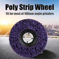 thumbnail image 2 of Gupbes Wear Resistance Poly Disc For Grinders, Strip Wheel, Polish For Angel Grinders, 2 of 8