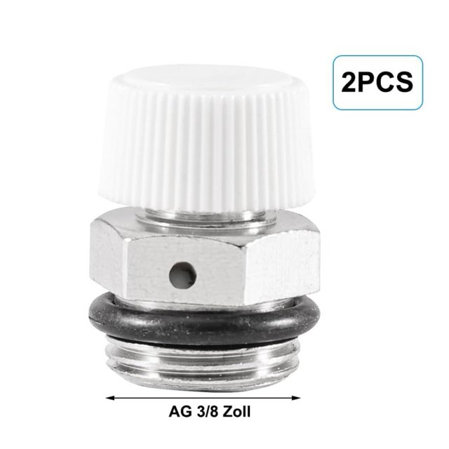 2 Heater Bleeder for Heating Systems, Bleed Valve for Radiator