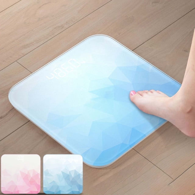 Smart Weight Scale for Body Health - High Precision Glass Bathroom Scale with Bluetooth, LCD Display & Auto-Off for Home Use