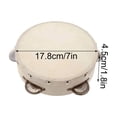 thumbnail image 2 of Birdeem 4/6/7/8/9/10 Inch Hand Tambourine Aluminum Alloy, 2 of 5
