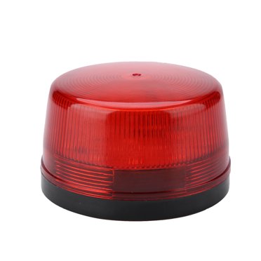 Alarme de Sécurité 12/24VDC 50 MA/30 MA Lampe Clignotante, Lumière d'Avertissement, pour Cônes de Route