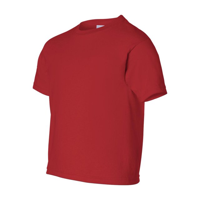 Gildan - Ultra Cotton Youth T-Shirt - 2000B - Red - Size: L