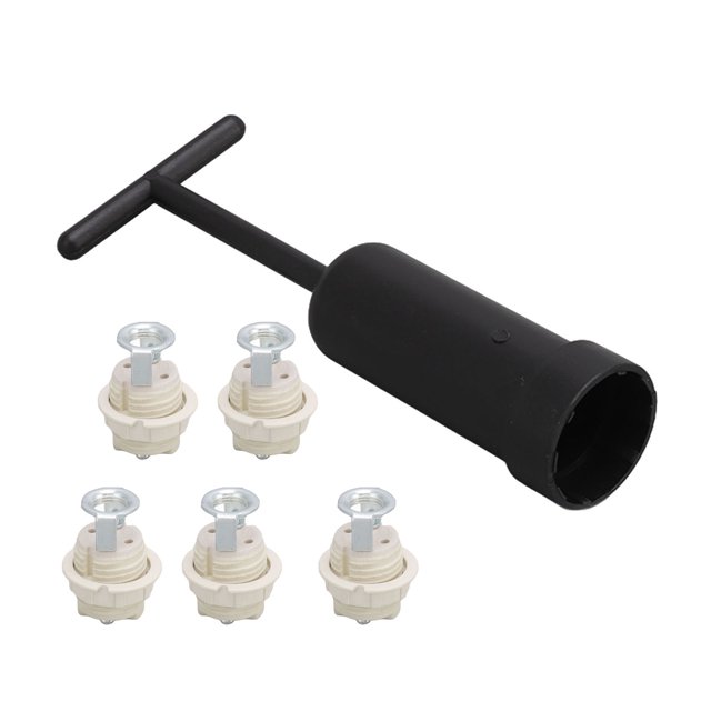 G9 Lamp Holder, Repair Parts Bulb Socket With M10 Ring For Home