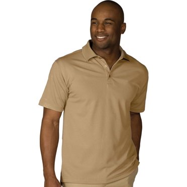 Edwards Garment Polo Haute Performance pour Homme Très Grand Beige
