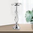 thumbnail image 2 of Baohd Candle Holder Candlestick Centerpiece for Table Hotel Wedding Silver Small, 2 of 7