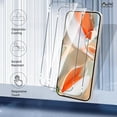 thumbnail image 2 of Tempered Glass for Google Pixel 9  Anti-Scratch Case Friendly Screen Protector [Pack of 2], 2 of 5