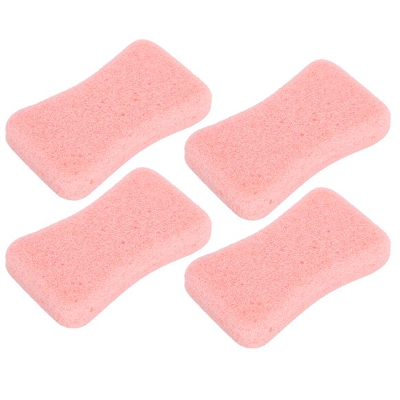Pedicure Tool Feet Pumice Stone, Callus Exfoliate Stone 4pcs For Dead Skin Exfoliation Remove Hard Skin Feet Purple,Blue,Orange,Pink