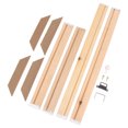 thumbnail image 2 of 1 Set Modern Minimalist Picture Frame DIY Combination Solid Wood Photo Frame, 2 of 6