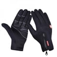 thumbnail image 1 of Gants de Course à Pied en Plein Air Hommes Femmes Modèles Plus Chauds Gants Polaires Écran Tactile Vent Chaud Gants de Cyclisme, 1 of 6