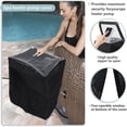 thumbnail image 3 of Housse de Pompe Chauffante, Couvercle de Thermopompe de Piscine en PVC Transparent pour Fenêtre Supérieure, Imperméable pour Toutes les Conditions Météo, 3 of 7